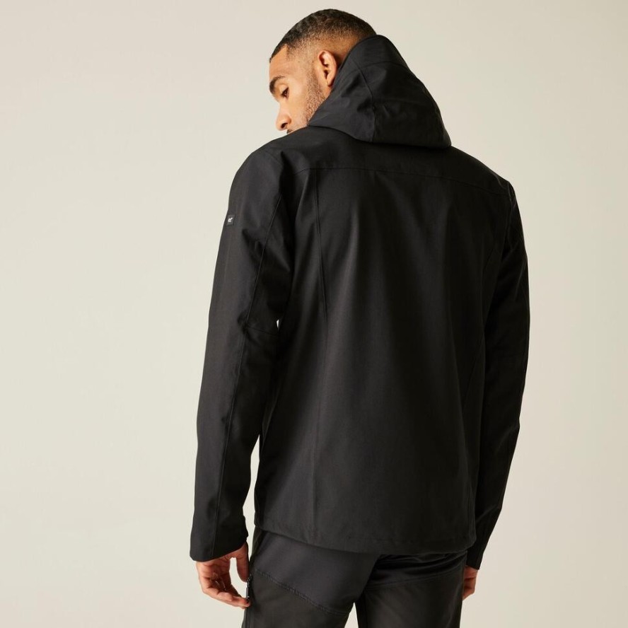 Kurtka turystyczna przeciwdeszczowa męska Birchdale wodoodporna