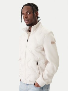 Guess Kurtka przejściowa M6RL10 WJ232 Écru Regular Fit
