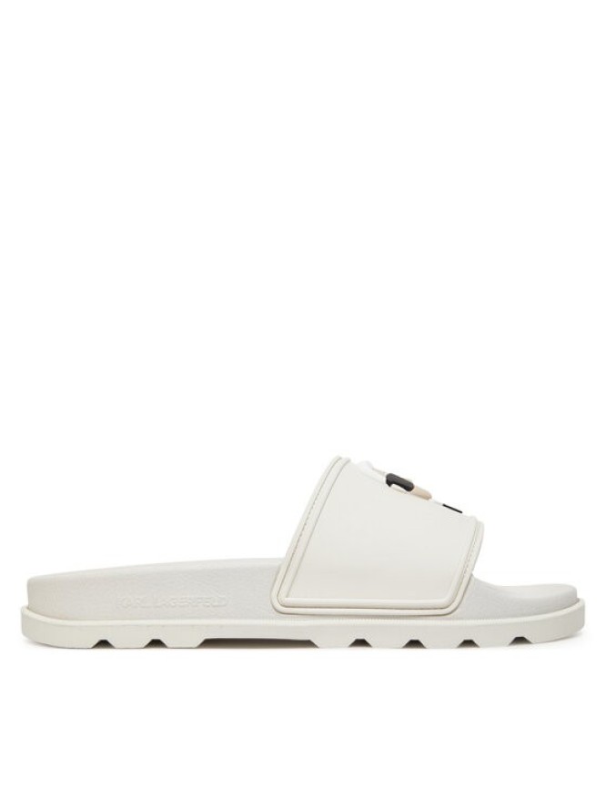 KARL LAGERFELD Klapki Kondo Tred KL70905 Biały