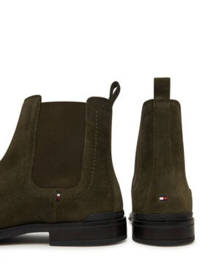 Tommy Hilfiger Sztyblety Corporate FM0FM05580 Khaki