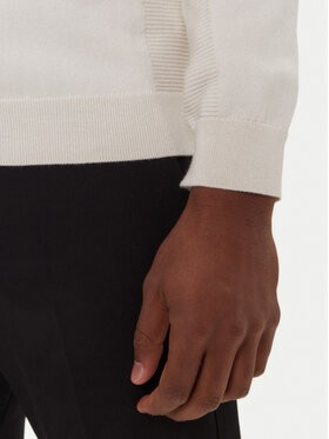 BOSS Sweter Momentum-X QZ 50547898 Écru Regular Fit