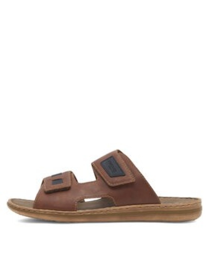 Rieker Klapki 21055-25 Brązowy