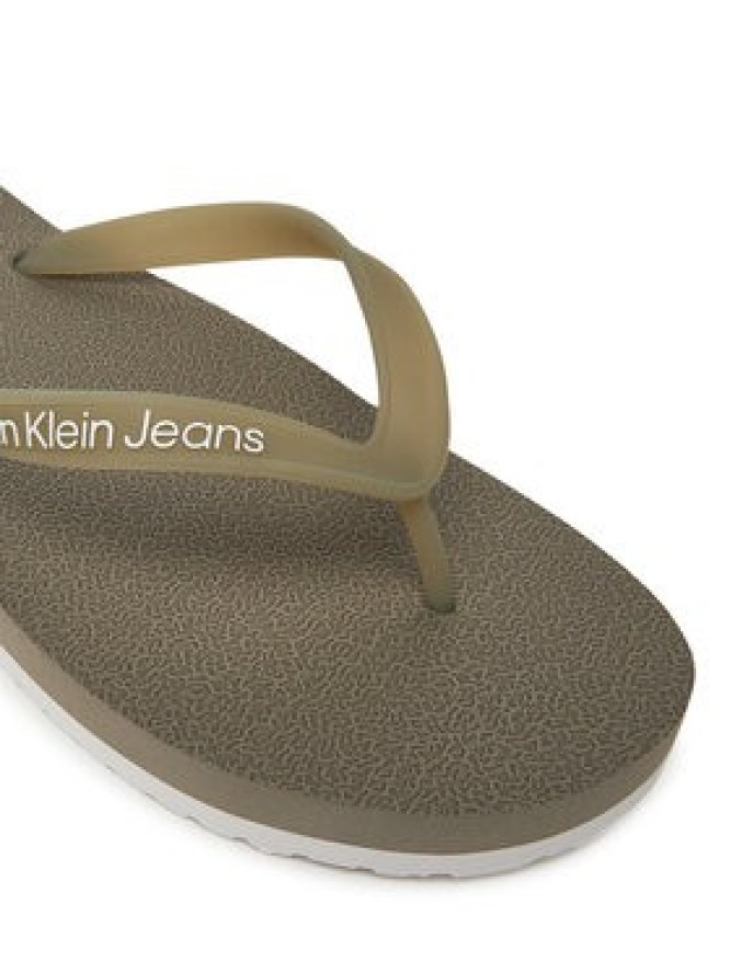 Calvin Klein Jeans Japonki Thong+ Tpu YM0YM01265 Brązowy