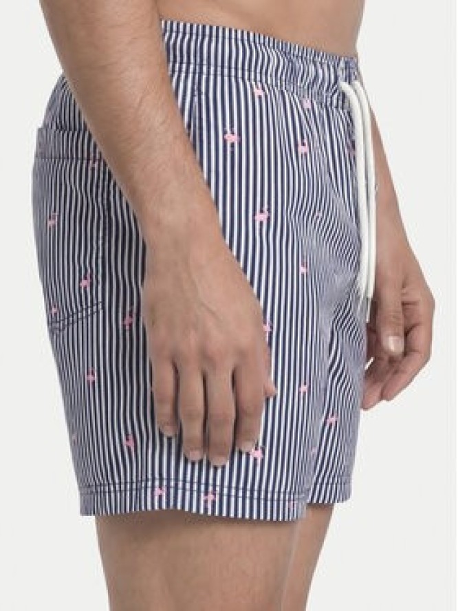 Jack & Jones Szorty kąpielowe Maui Breeze 12291425 Granatowy Regular Fit