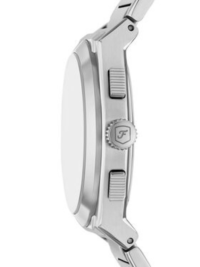 Fossil Zegarek Everett Chronograph FS6105 Srebrny