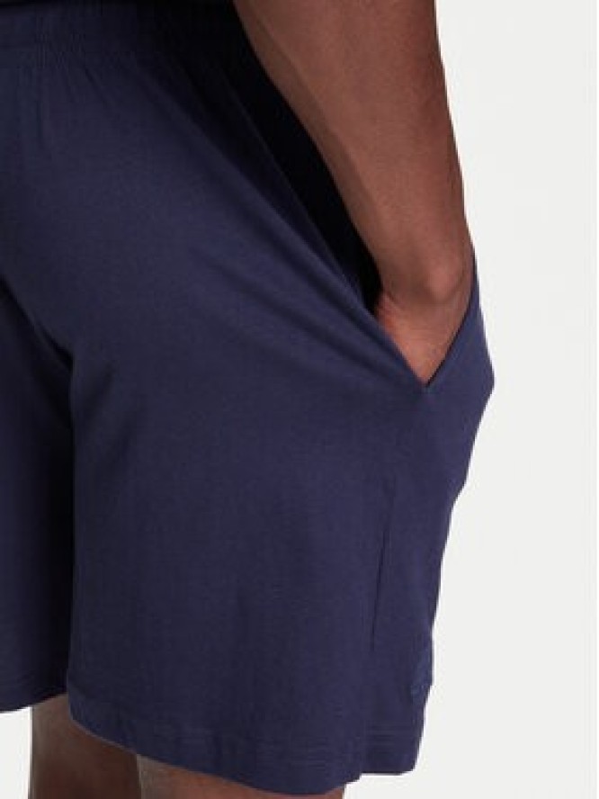 Kappa Szorty materiałowe Logo Korpo Cabas 303HZE0 Granatowy Regular Fit