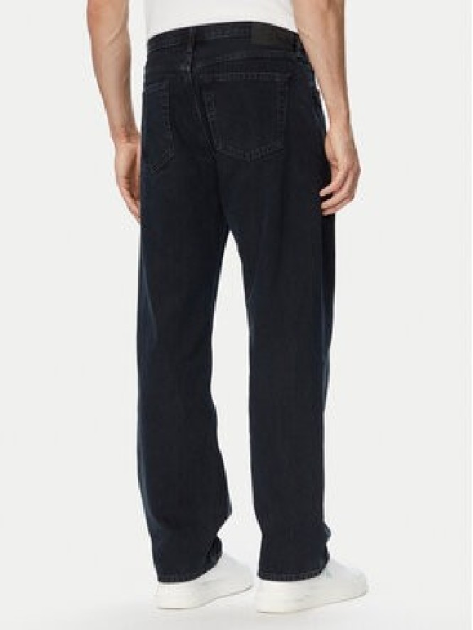 Calvin Klein Jeans Jeansy LV040EM716 Czarny Straight Fit