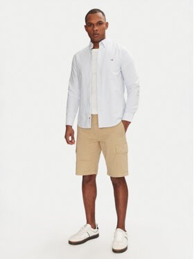 Tommy Jeans Koszula DM0DM20668 Niebieski Slim Fit