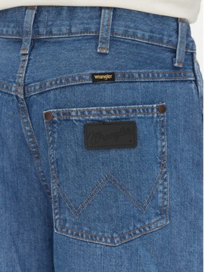 Wrangler Szorty jeansowe Jort 112362509 Niebieski Oversize