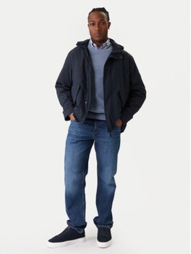Tommy Hilfiger Kurtka przejściowa MW0MW42563 Granatowy Regular Fit