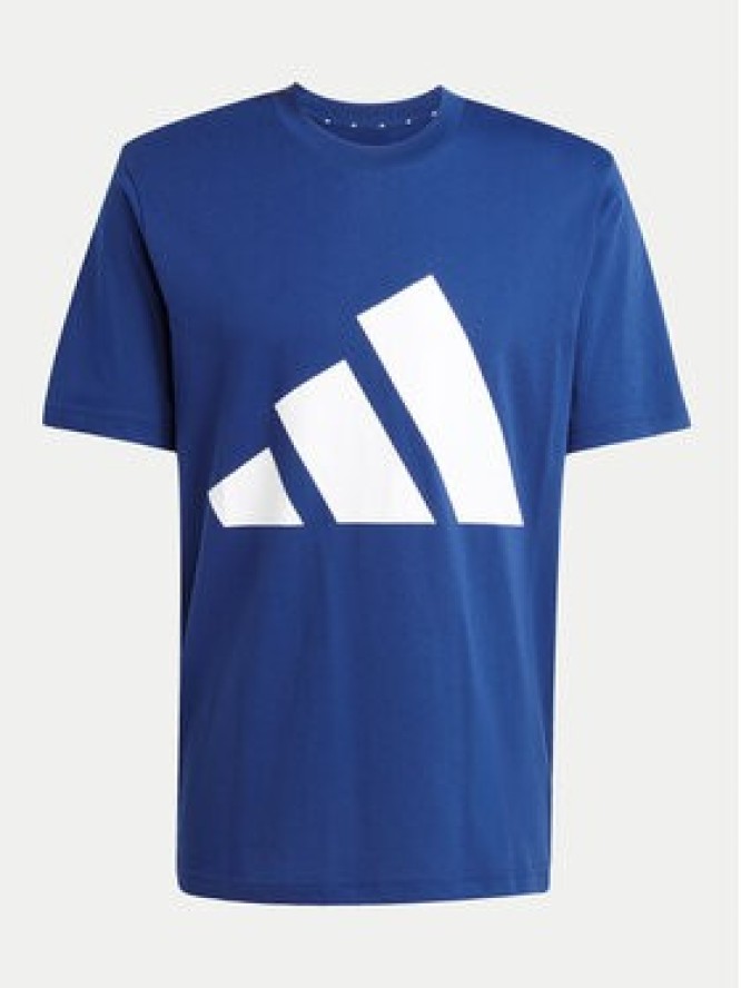 adidas T-Shirt Essentials Big Logo JE8940 Granatowy Regular Fit