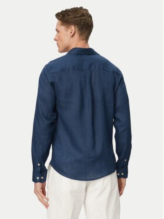 Aeronautica Militare Koszula 261CA1321UCT03089 Niebieski Regular Fit