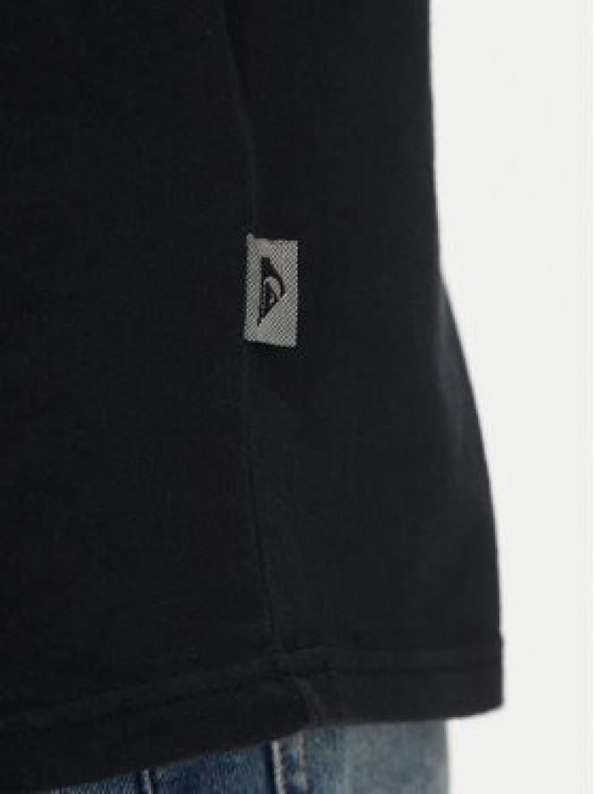 Quiksilver T-Shirt EQYZT08033 Czarny Regular Fit