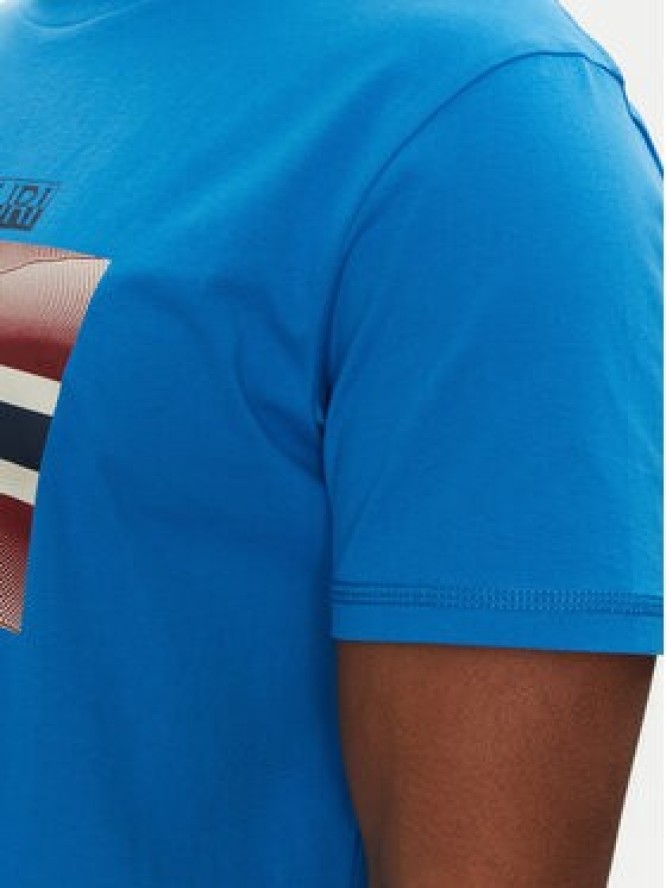 Napapijri T-Shirt S-Lari NP0A4IE5B2W1 Niebieski Regular Fit