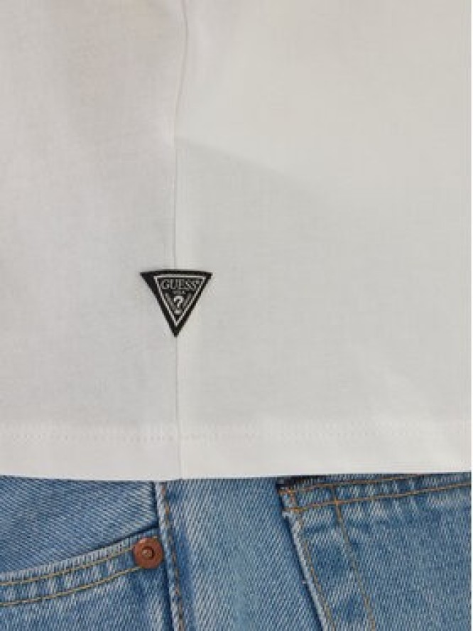 Guess T-Shirt M6GI27 K3249 Biały Regular Fit