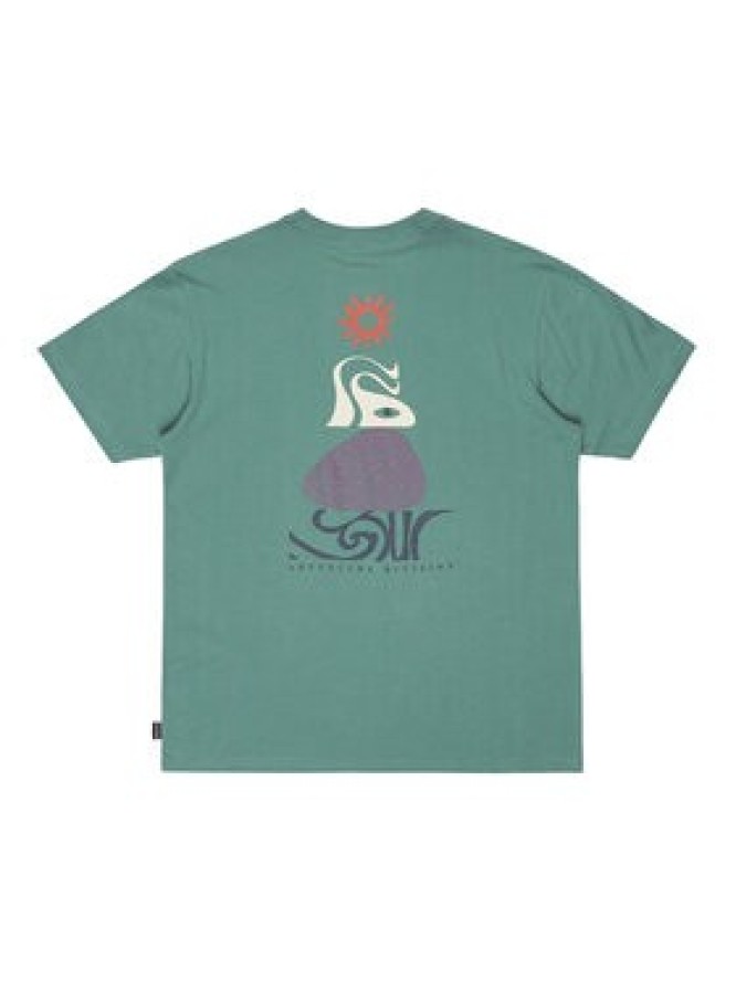 Billabong T-Shirt Totem EBYZT00388 Zielony Regular Fit