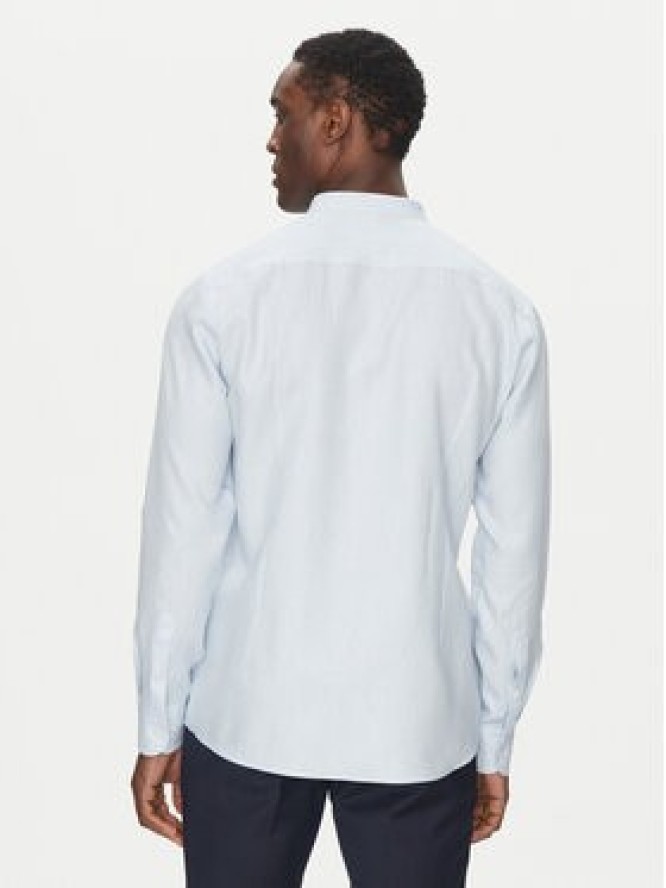 BOSS Koszula H-HANK-standup-214 50539233 Błękitny Slim Fit