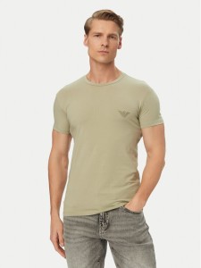 Emporio Armani Underwear T-Shirt EM000375 AF18890 U8046 Zielony Slim Fit