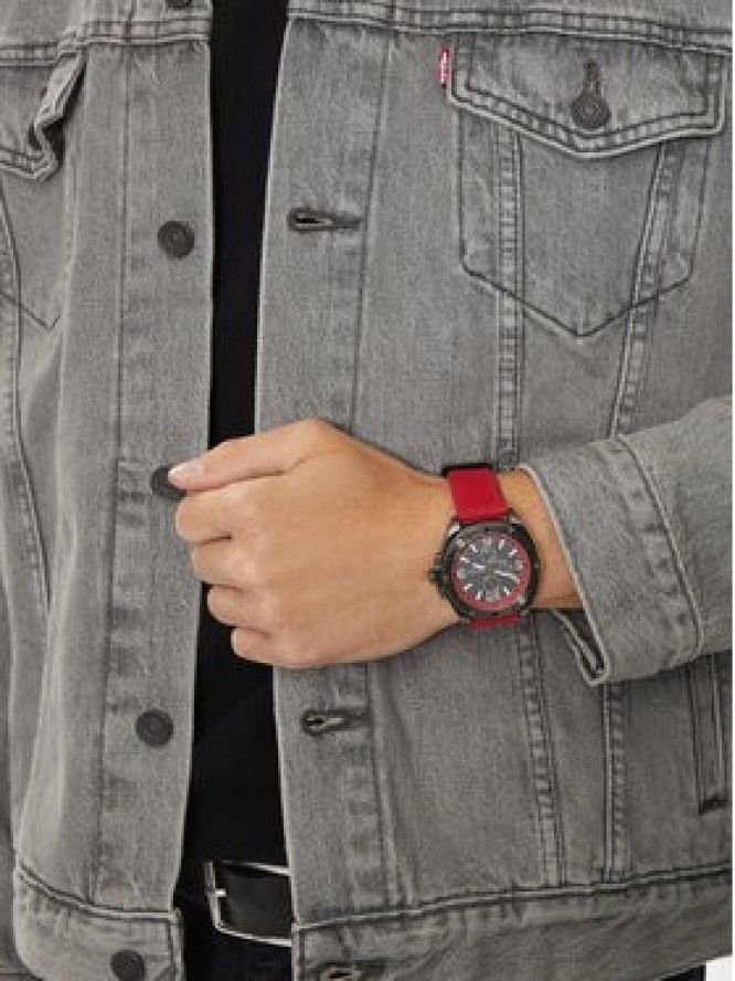 Nautica Zegarek NAPTCS223 Czerwony