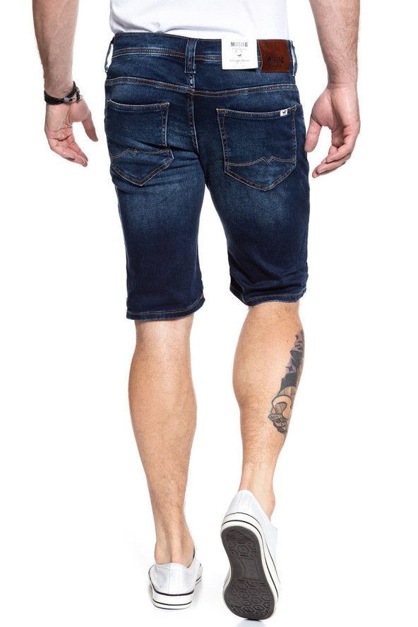 SPODENKI MĘSKIE MUSTANG Chicago Short DENIM BLUE 1007113 5000 923