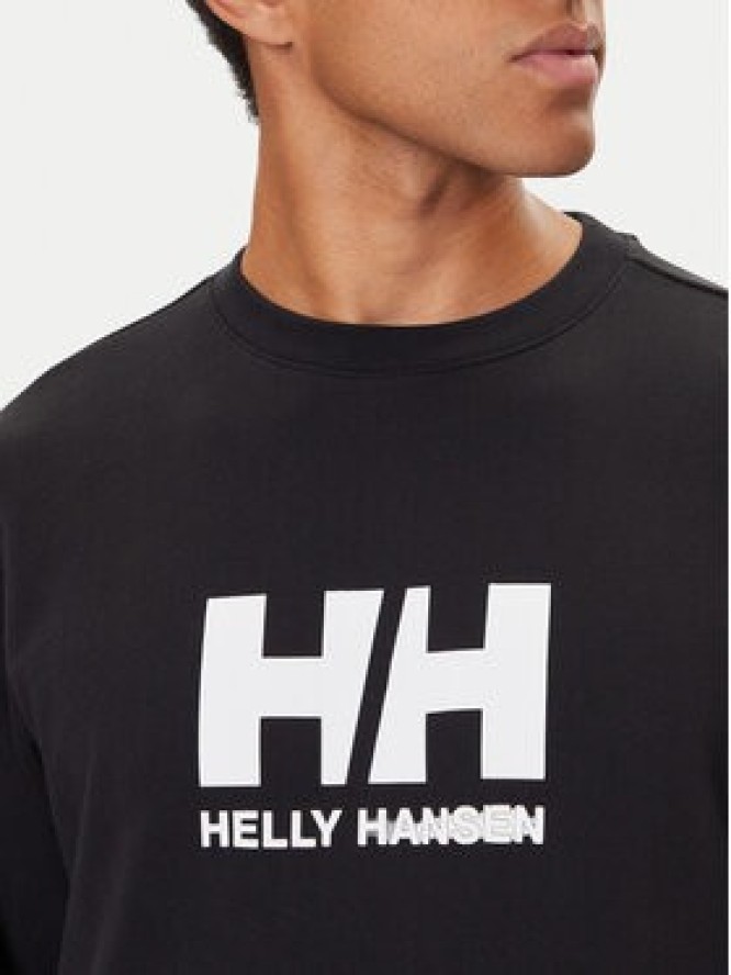Helly Hansen Bluza HH Logo 54583 Czarny Regular Fit