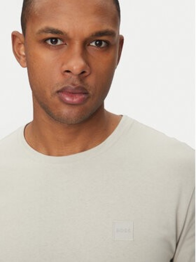 BOSS Longsleeve Tacks 50512111 Beżowy Regular Fit