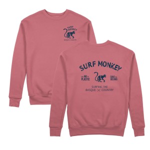 Bluza Save the Ocean – Okrągły dekolt / Dorosły (Herbaciany Róż)