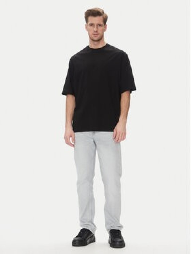 Armani Exchange T-Shirt XM000576 AF10364 UC001 Czarny Loose Fit