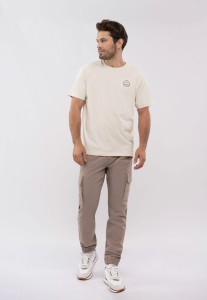 T-shirt z logo na plecach T-ELD