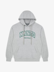 MANTO bluza z kapturem VARSITY 26 melanż
