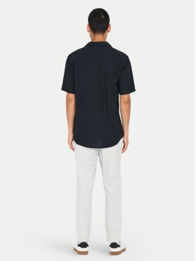 Only & Sons Koszula Caiden 22025116 Czarny Slim Fit