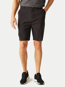 Regatta Szorty sportowe Dalry RMJ305 Czarny Regular Fit