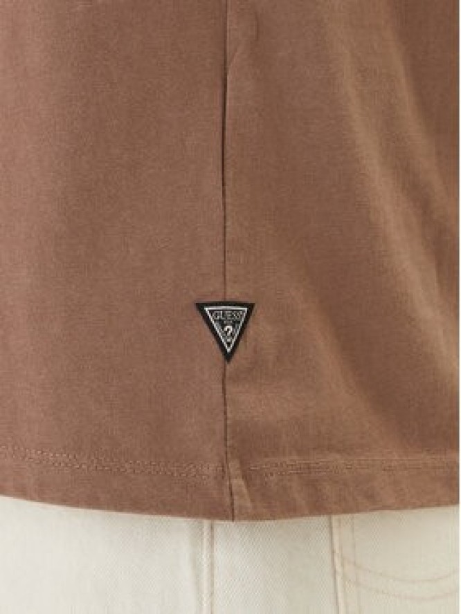 Guess T-Shirt M6GI33 K3310 Brązowy Regular Fit