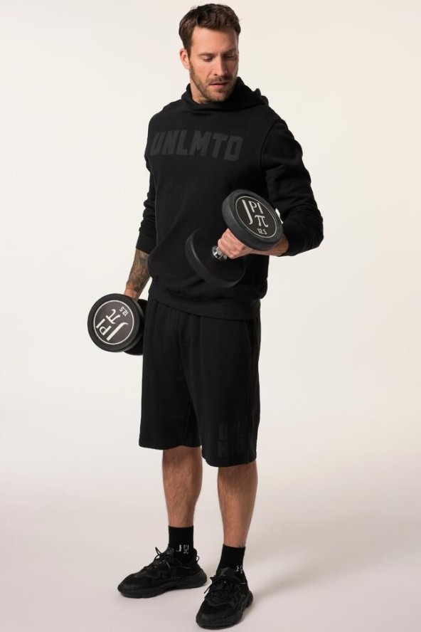 Męska Bluza z kapturem fitness dzianina dresowa kaptur do rozm. 7XL