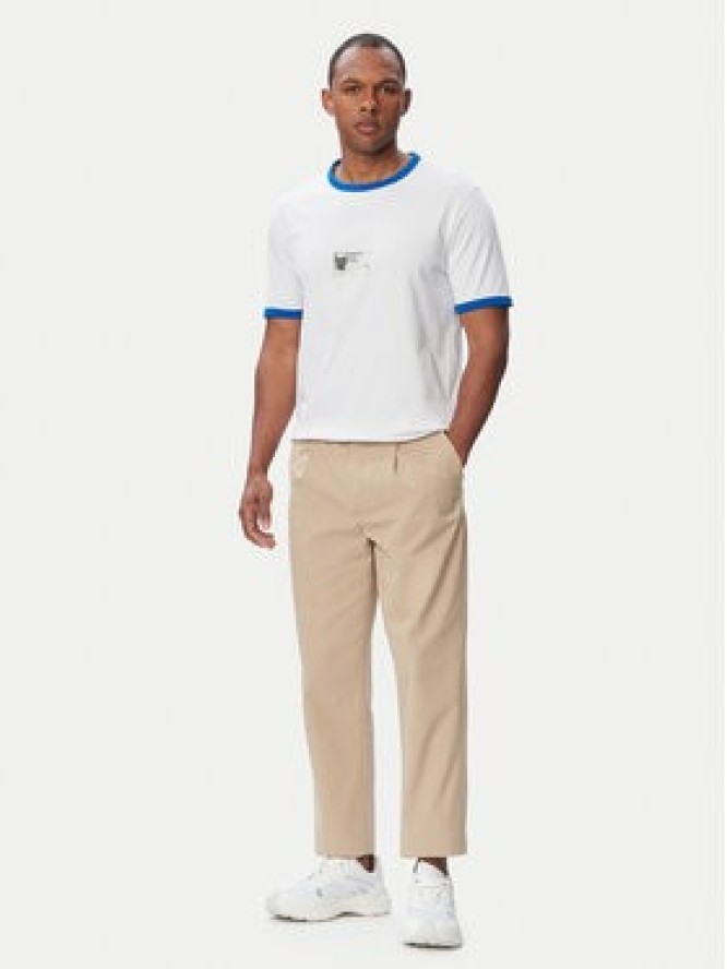 HUGO T-Shirt Nurangler 50566025 Biały Sharp Fit