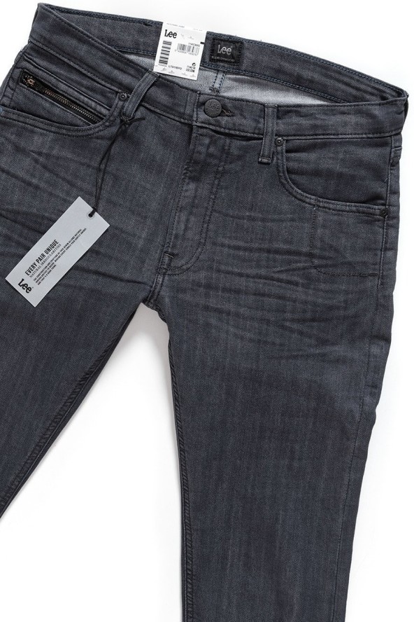 JEANSY MĘSKIE LEE FESTIVAL LUKE BLUE ASH L73IYBPO 112120657