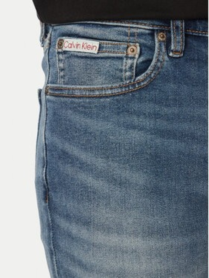 Calvin Klein Jeans Jeansy LV04RG793G Niebieski Skinny Fit