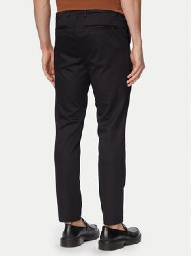 BOSS Spodnie materiałowe P-Kaiton1 50553841 Czarny Slim Fit
