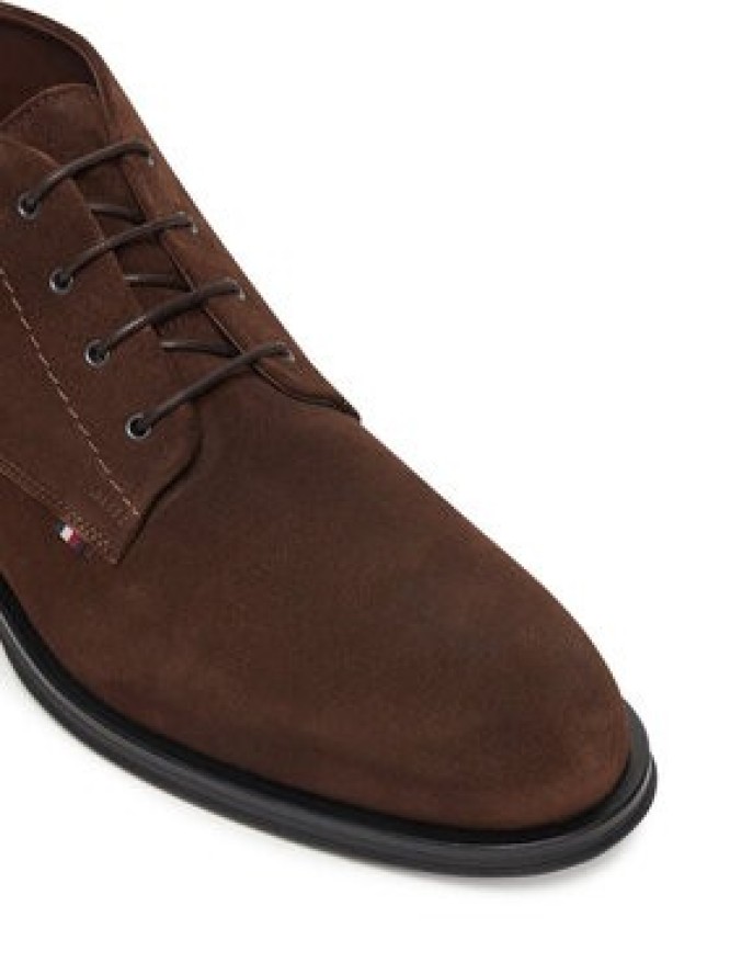 Tommy Hilfiger Trzewiki Corporate FM0FM05579 Brązowy