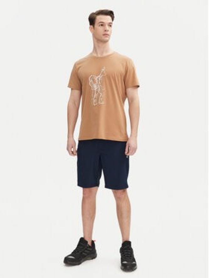 Aulp T-Shirt Ticco Pomarańczowy Regular Fit