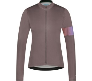 VERTEX Jersey z długim rękawem i nadrukiem, Smoky Topaz
