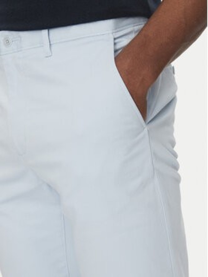 Tommy Hilfiger Chinosy Deton MW0MW37873 Błękitny Slim Fit
