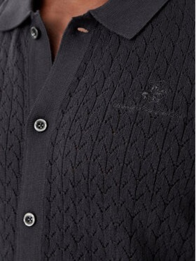 Beverly Hills Polo Club Koszula M7608-HR Granatowy Regular Fit