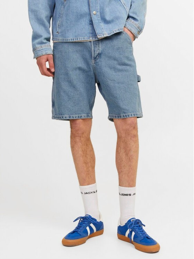 Jack & Jones Szorty jeansowe Jjitony 12252719 Niebieski Loose Fit