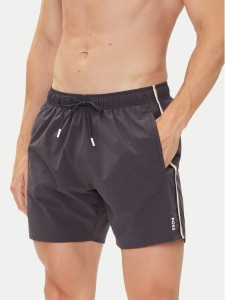 BOSS Szorty kąpielowe Iconic 50491594 Szary Regular Fit