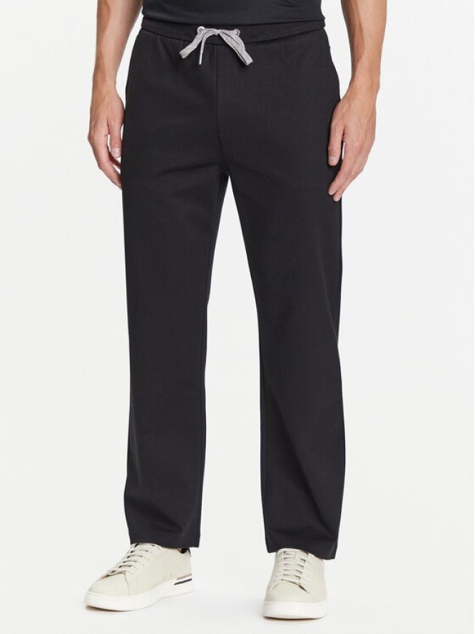 BOSS Spodnie dresowe C-Locsin 109 50543426 Czarny Regular Fit