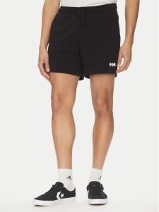 Helly Hansen Szorty sportowe Terry Loop 54291 Czarny Regular Fit