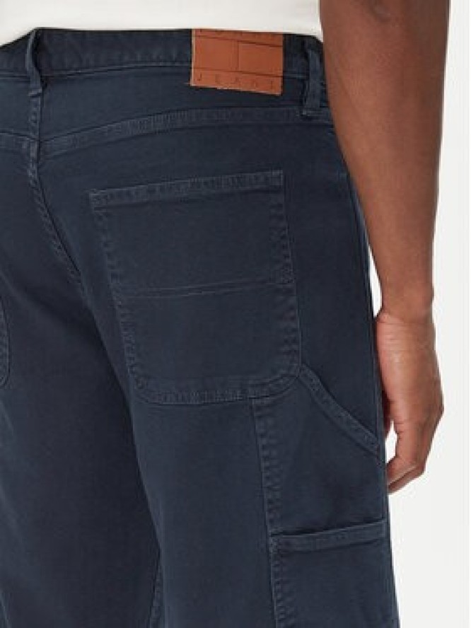 Tommy Jeans Szorty materiałowe Jaimie DM0DM21951 Granatowy Slim Fit