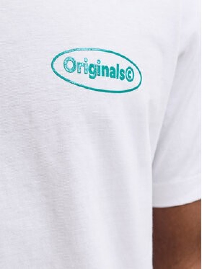 Jack & Jones T-Shirt Riviera 12295202 Biały Regular Fit