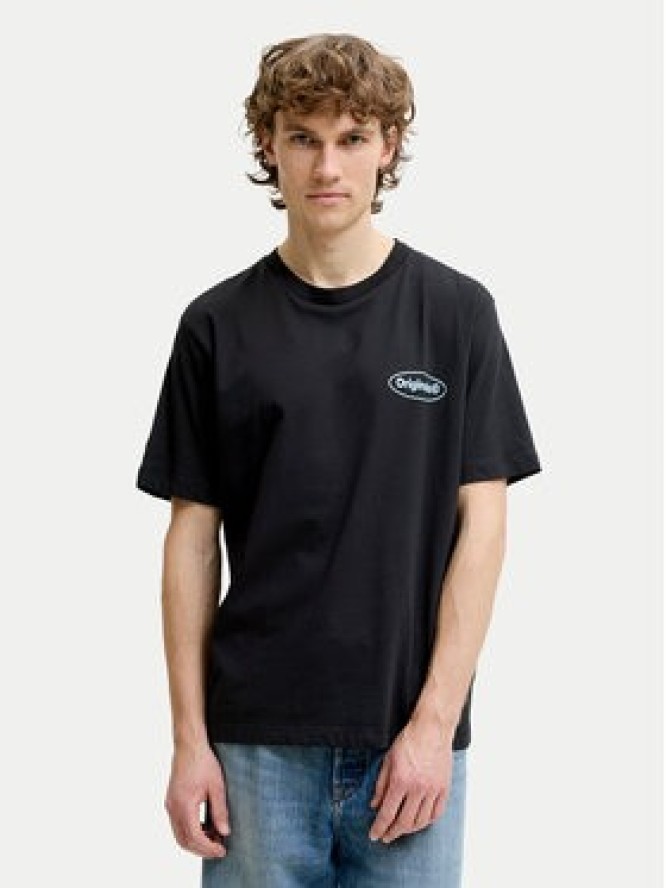 Jack & Jones T-Shirt Riviera 12295202 Czarny Regular Fit
